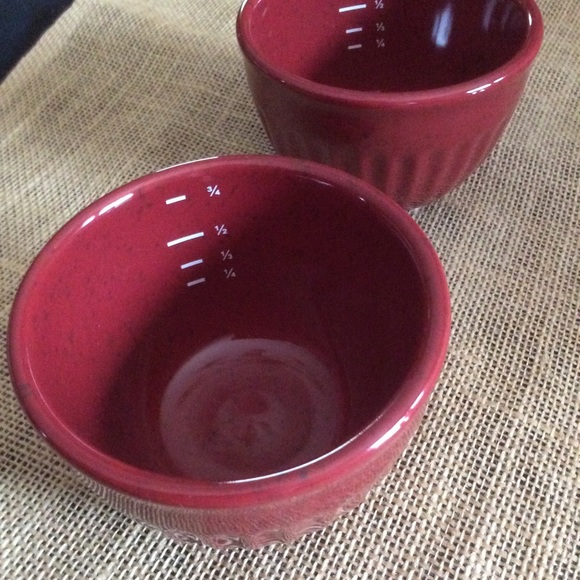 Paula Deen Kitchen Euc Paula Deen Cup Measuring Set Of 2 Poshmark